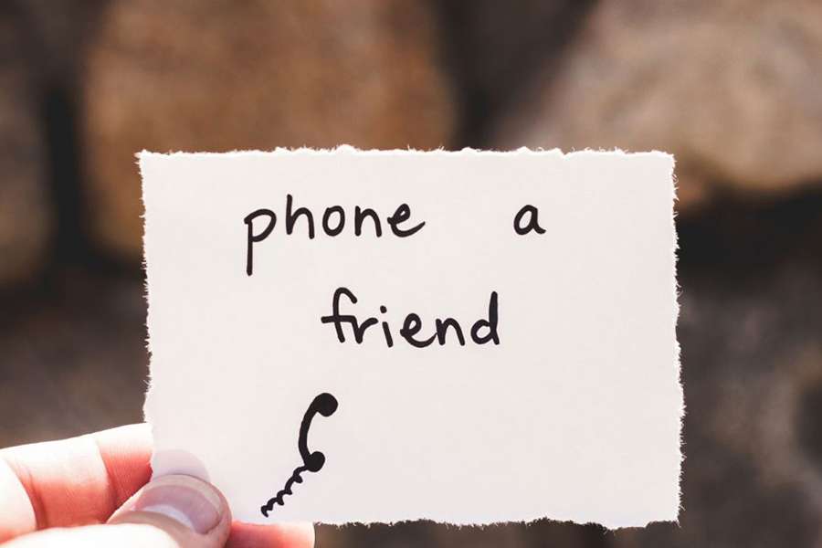 phone a friend notecard